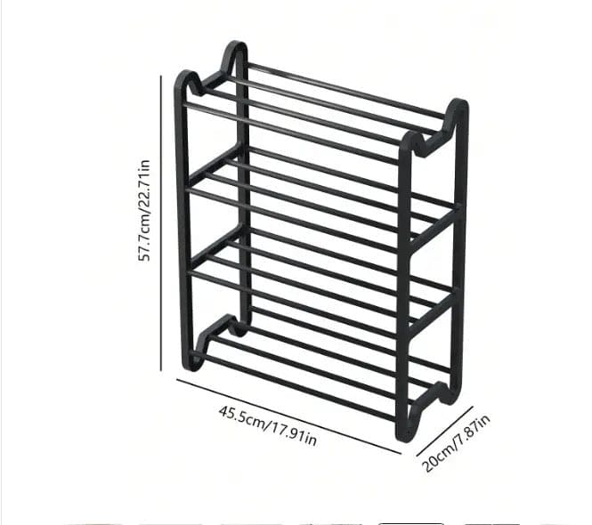 4 Layer Ola Shoe Rack, Multilayer Shoe Rack, Dormitory Door Simple Shoe Organizer, Student Shoe Rack Simple Shoe Holder, Expandable Adjustable Cabinet Shoe Cabinet 4 Layer Ola Shoe Rack, Multilayer Shoe Rack, Dormitory Door Simple Shoe Organizer, Student Shoe Rack Simple Shoe Holder, Expandable Adjustable Cabinet Shoe Cabinet